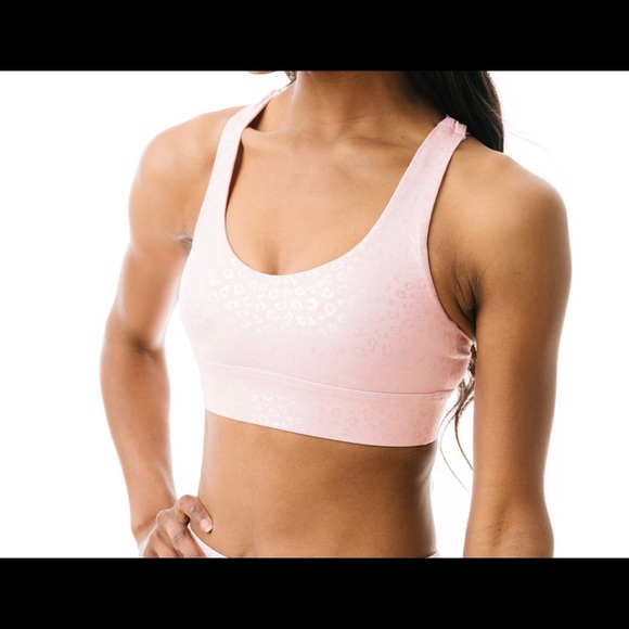 ZYIA Other - Zyia pink leopard strapped bra